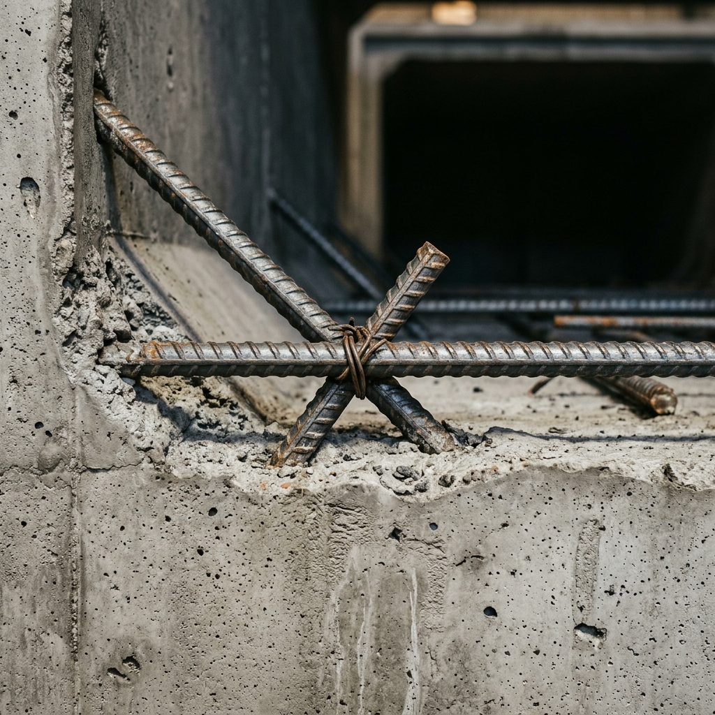 Betonarme kutu menfez üretiminde kullanılan yüksek kaliteli beton ve donatı detayı